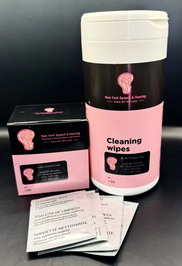 Audio Cleaning Wipes